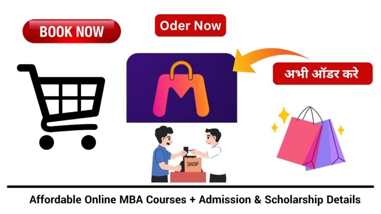 Affordable Online MBA Courses + Admission & Scholarship Details
