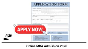 Online MBA Admission 2026 Study From Home + Get Scholarship Easily